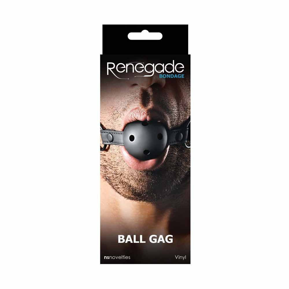 RENEGADE BONDAGE BALL GAG NERO