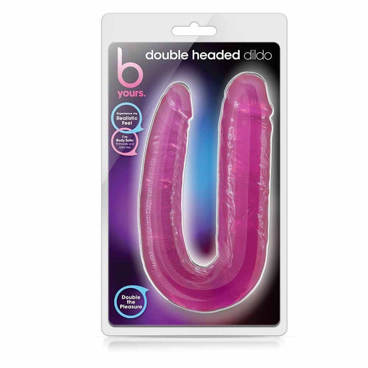 Fallo Doppio Colore Rosa Sex Toys Realizzato in Puro Silicone Medicale per Lei per Lui per il Divertimento della Coppia
