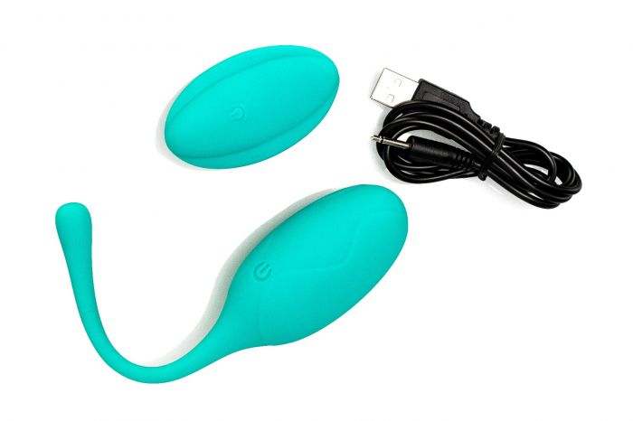 Uovo dell'amore Telecomandato  Con 10 Vibrazioni Realizzato in Silicone Medicale e Ricarica USB