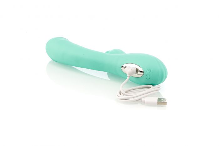 Stimolatore Rabbit  Realizzato in Silicone Medicale con Ricarica USB Con  7  Modalità di Vibrazione