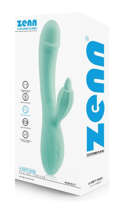 Stimolatore Rabbit  Realizzato in Silicone Medicale con Ricarica USB Con  7  Modalità di Vibrazione