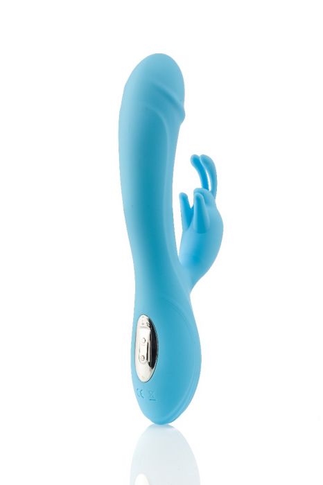 Stimolatore Rabbit  perfetto per Lei per una Doppia  Stimolazione Clitoridea e Vaginale Realizzato In Silicone Medicale Ricaricabile USB e 7 Potenti Vibrazioni