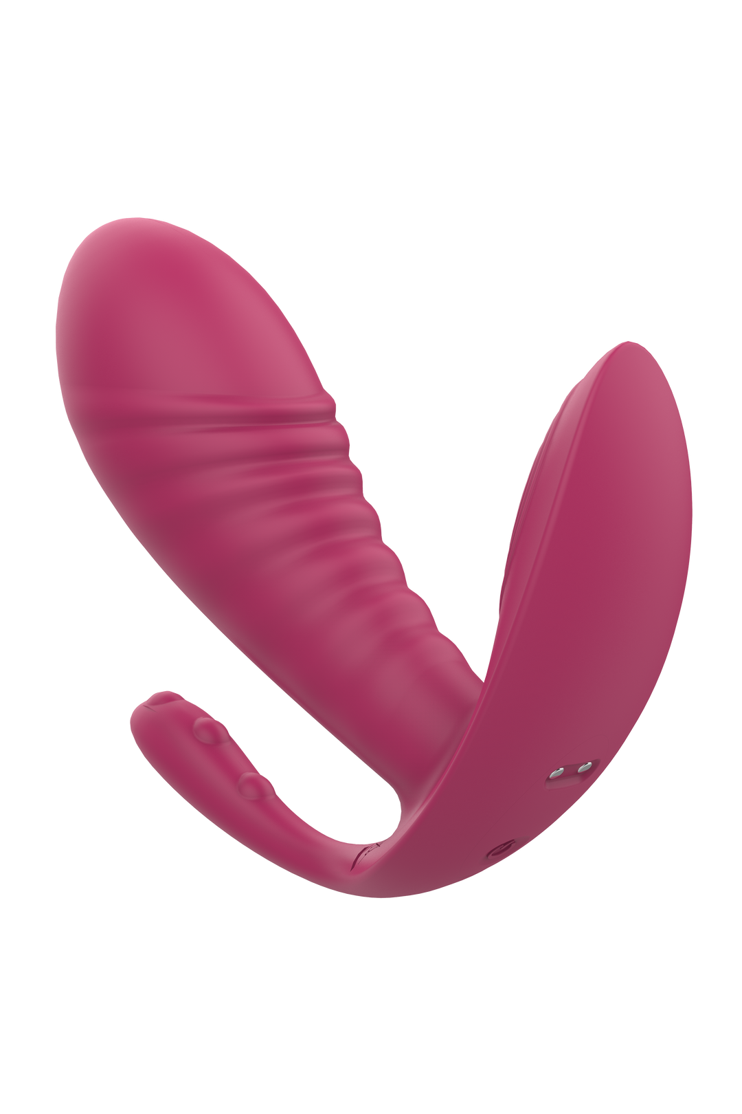 L'Essentials Triple Pleasure Vibe  Sex Toys  per Lei Triplica il Piacere Realizzato in Silicone Medicale Dotato di un Telecomando e 7  Modalità di vibrazioni