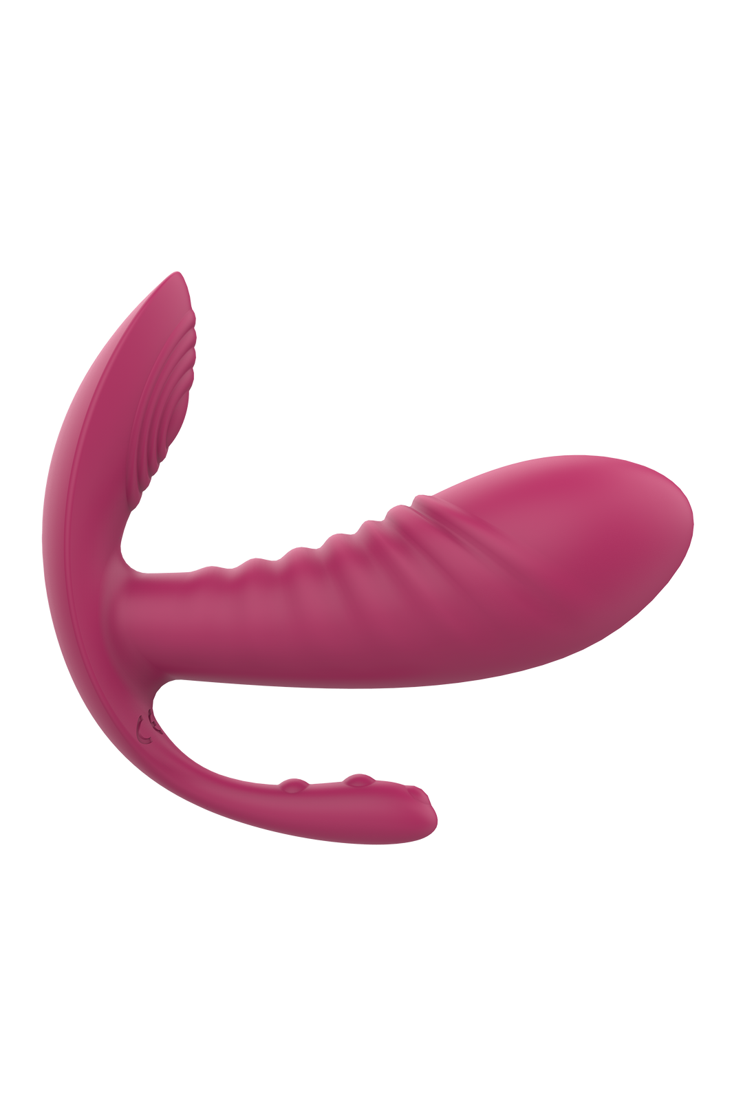 L'Essentials Triple Pleasure Vibe  Sex Toys  per Lei Triplica il Piacere Realizzato in Silicone Medicale Dotato di un Telecomando e 7  Modalità di vibrazioni