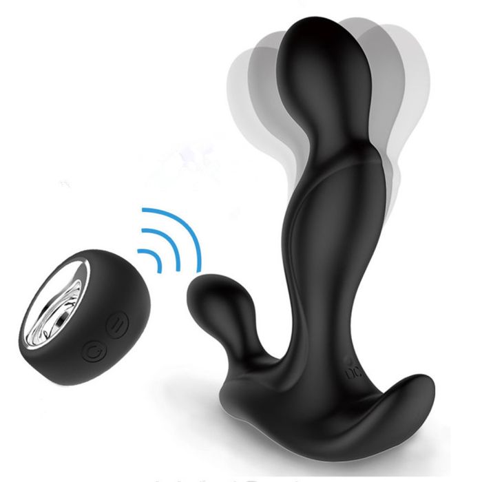 Stimolatore Prostatico Realizzato in Silicone Medicale con Telecomando  e Ricarica USB