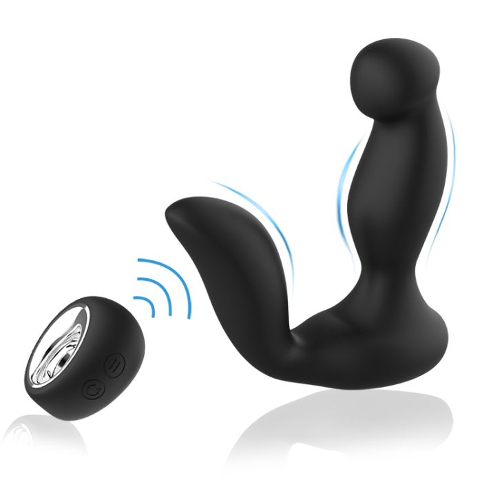 Massaggiatore Prostatico per Lui Realizzato  in Silicone Medicale con Ricarica USB e Telecomando