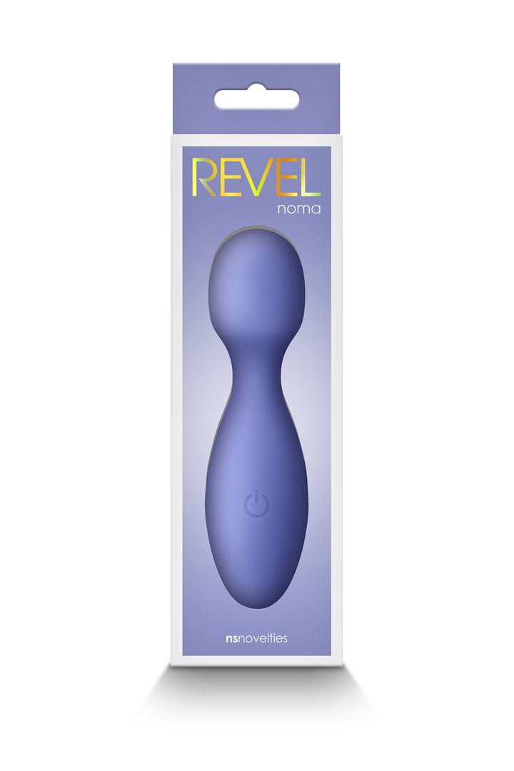 Revel Noma Stimolatore Clitorideo Realizzato in Silicone Medicale con 2 Velocità e 8 Differenti Vibrazioni Senza Ftalati con Ricarica USB