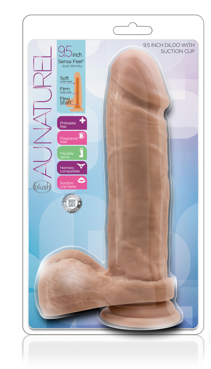 Fallo Soft Con Ventosa Sex Toys Realizzato in Puro Silicone Medicale Compatibile con Imbracatura per Lei o per la Coppia