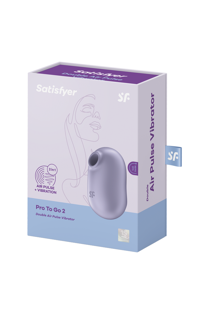 Setisfyer Pro To Go 2 Succhia Clitoride Utilizzabile com App 12 Programmi di Vibrazione Cavo USB Incluso Sex Toys per Lei