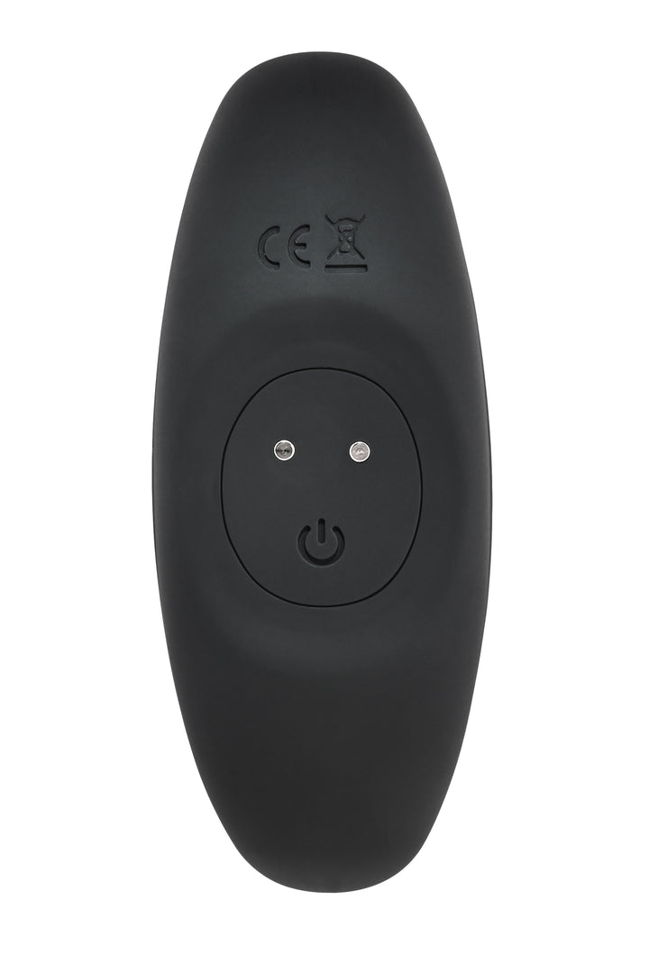 Batt Plug con Movimento Su E Giù e 10 Vibrazioni Realizzato in Silicone Medicale Senza Ftalati con Ricarica USB e Telecomando