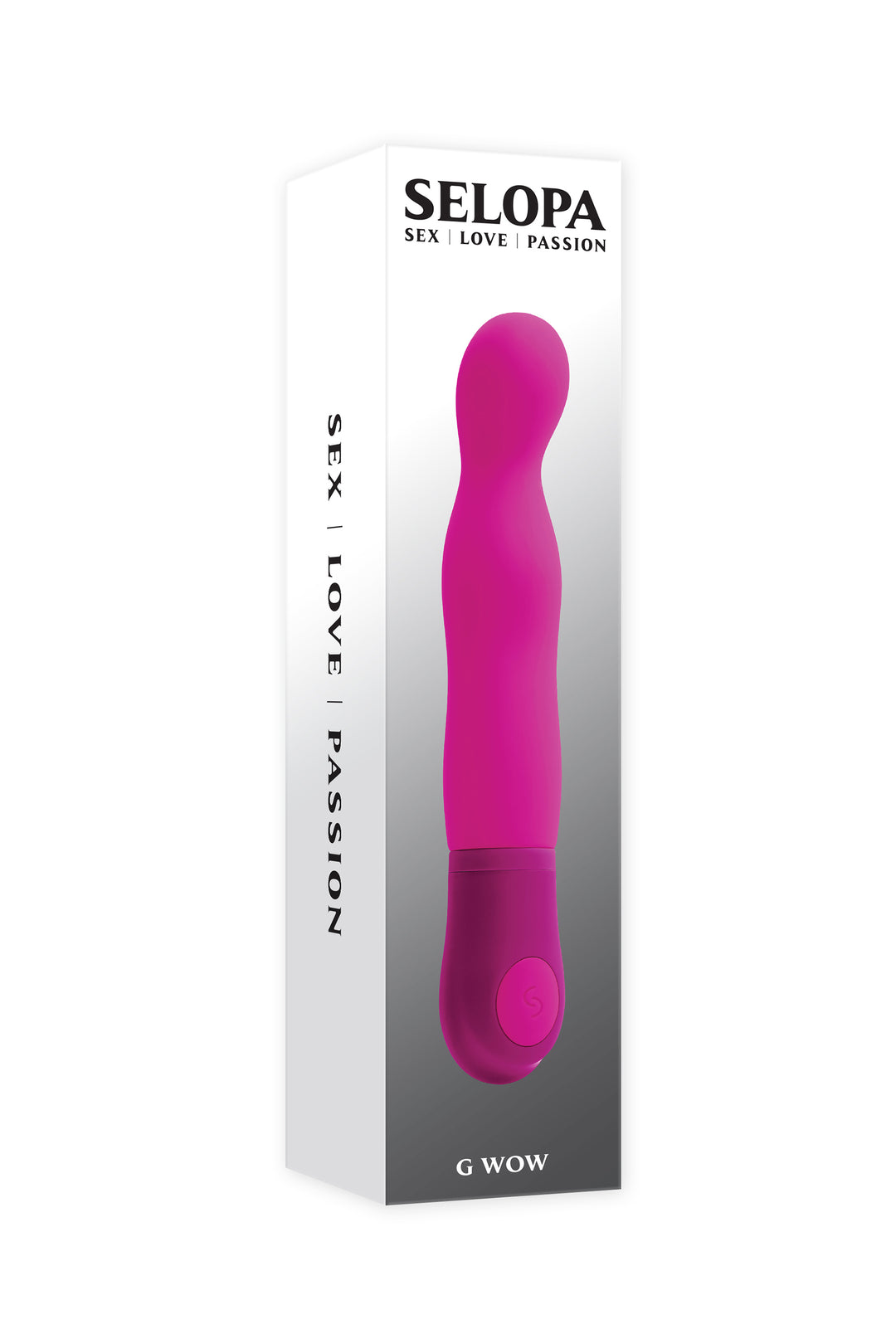 Selopa G-Spot Realizzato in Silicone Medicale Senza  Ftalati con 7 Modalità di Vibrazione