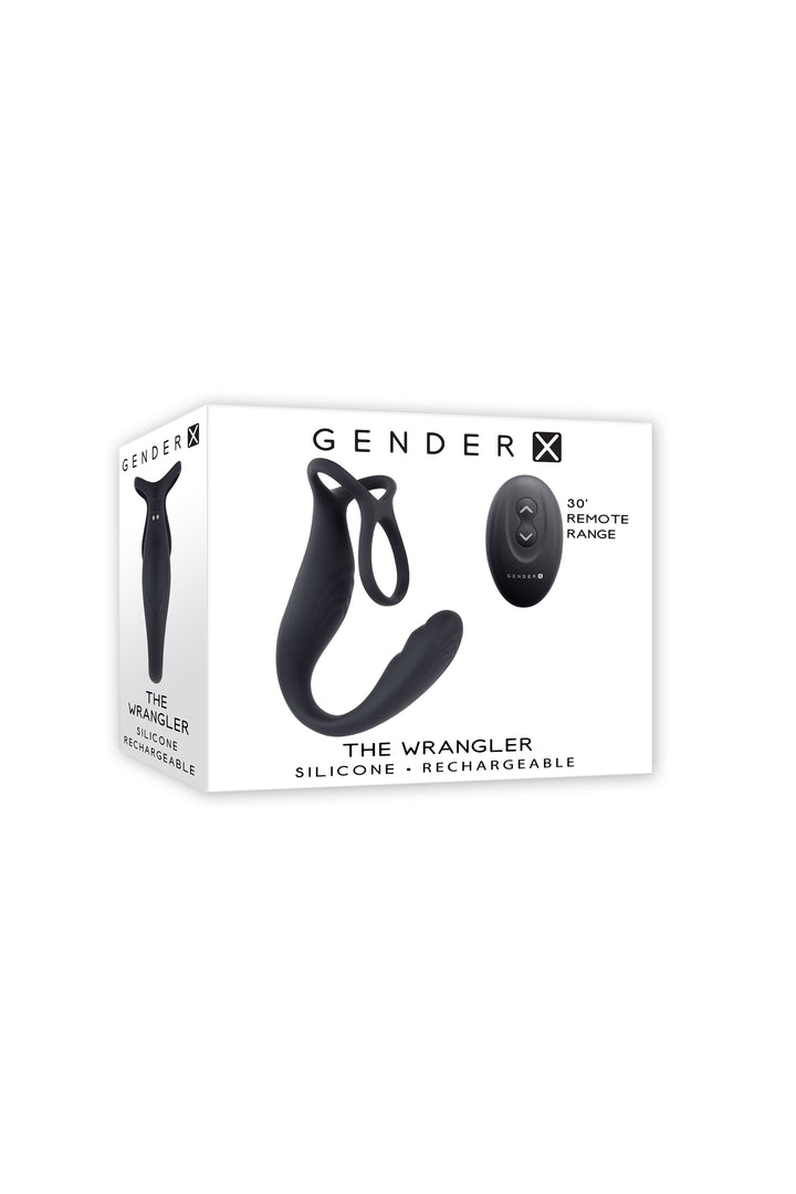 Gender X con i Suoi 2 Motori Potenti e 10 Ritmi di Vibrazioni Realizzato in Silicone Medicale Ricaricabile USB Sex Toys per Lui