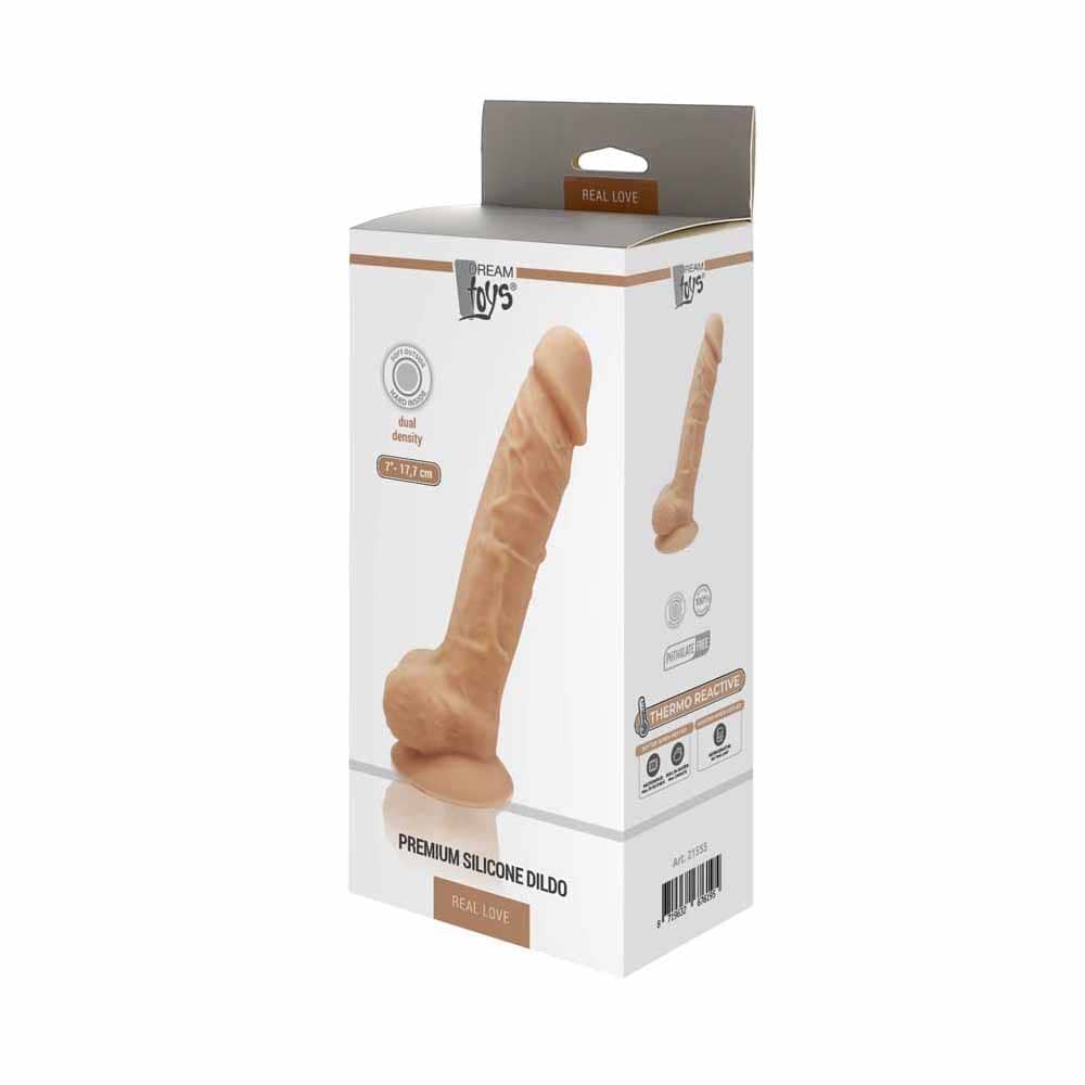 Dildo Realistico Sex Toys per Lei per Lui Realizzato in Puro Silicone Medicale Proprità Termoreattive -Dream Toys