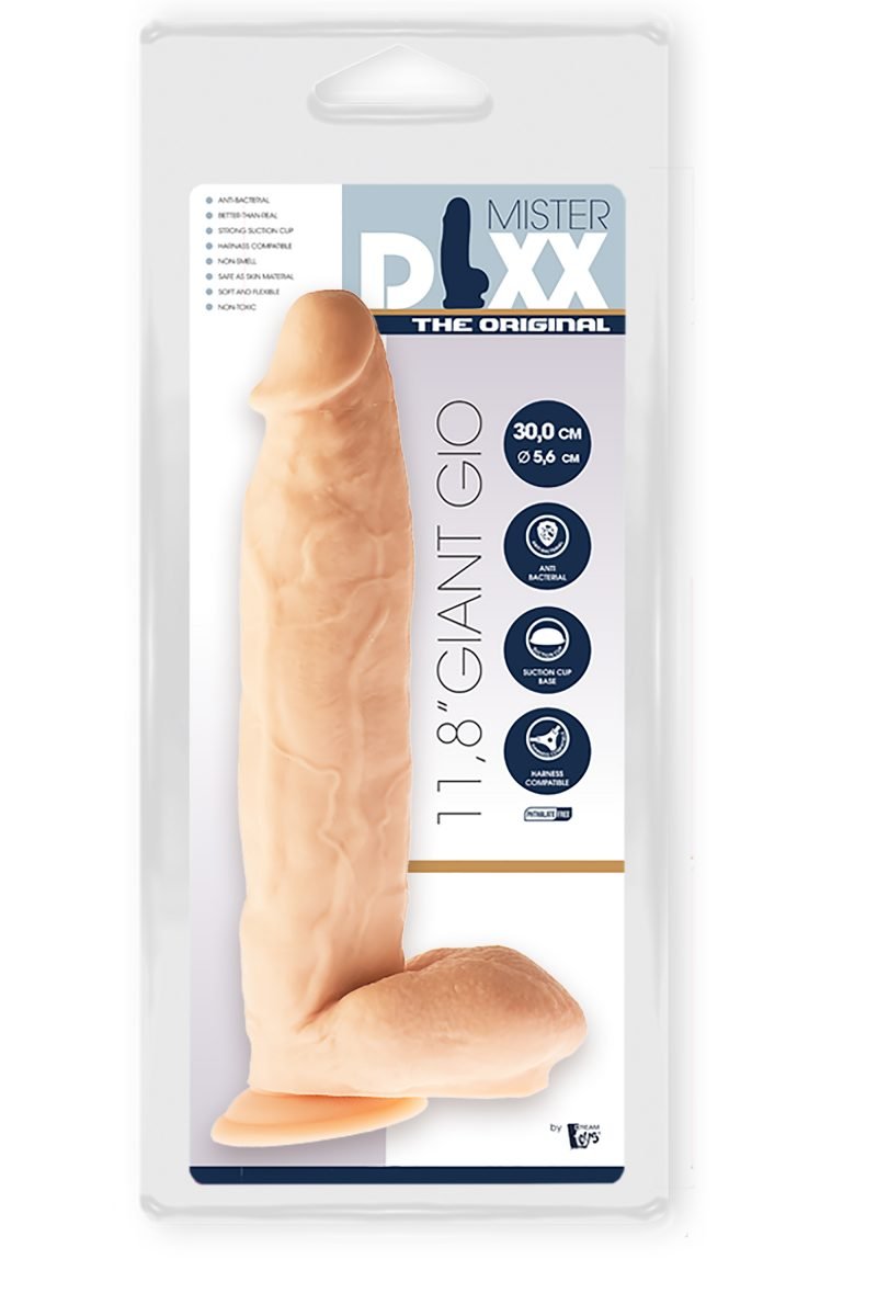 Dildo XL Realistico Sex Toys Realizzato in Puro Silicone Medicale Antibatterico per Lei per il Divertimento della Coppia