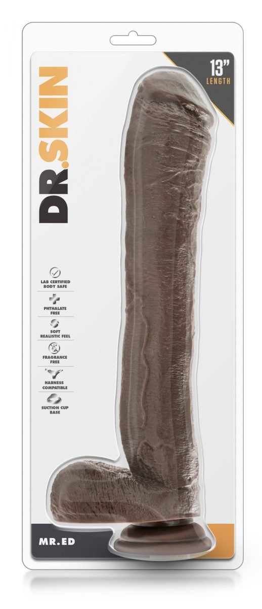 Dildo XXL Color Cioccolato Sex Toys Circonferenza Massiccia Compatibile con Imbracatura per Lei per Lui