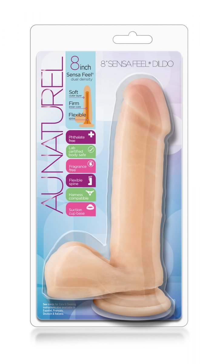 Aunaturel Dildo Realistico Sex Toys per Donna Realizzato Utilizzando Tecnologia Sensa Feel Dual Density