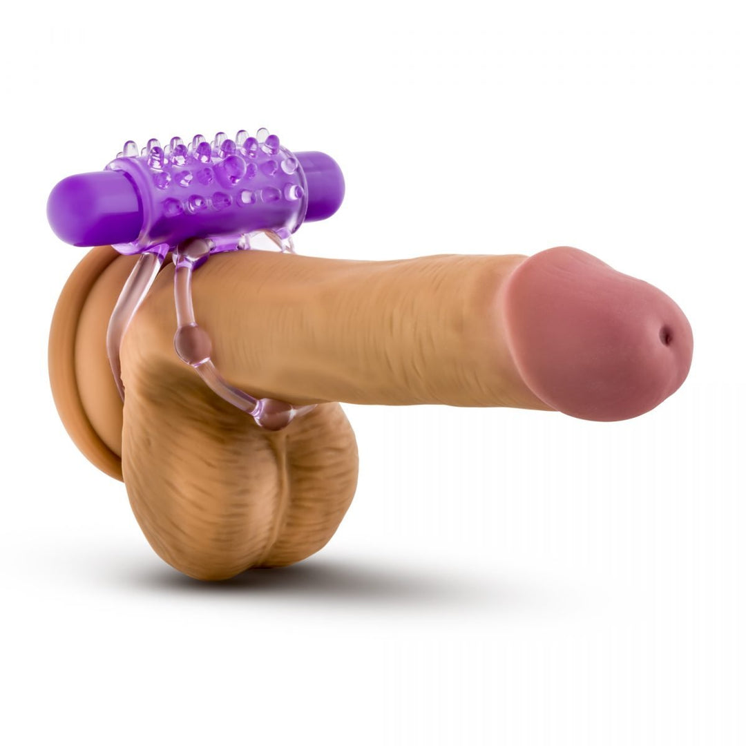 Anello Vibrante Munito di Bullet Sex Toy per la Coppia Realizzato in Silicone Medicale Privo di Ftalati 1 BatteriaAAA Non Inclusa
