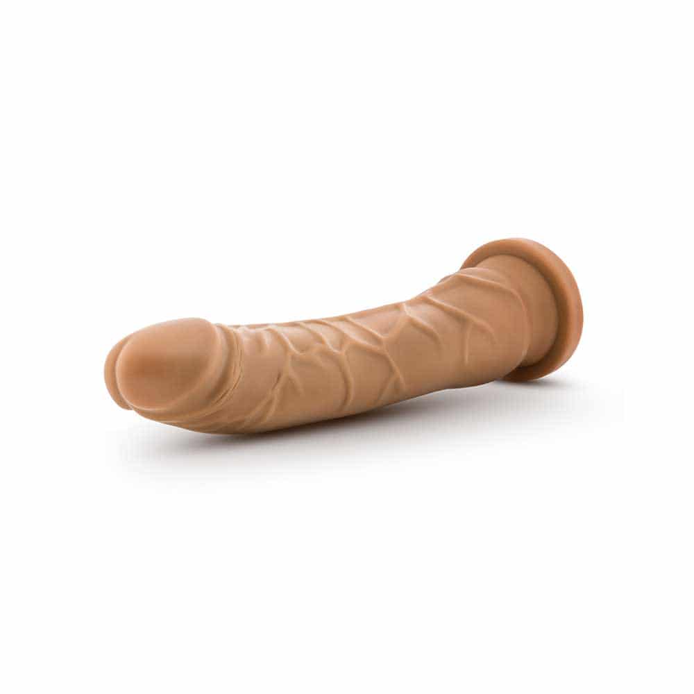 Dildo Realizzato in Silicone Medicale con Forma Realistica con Ventosa Compatibile con Imbracatura Strap-on