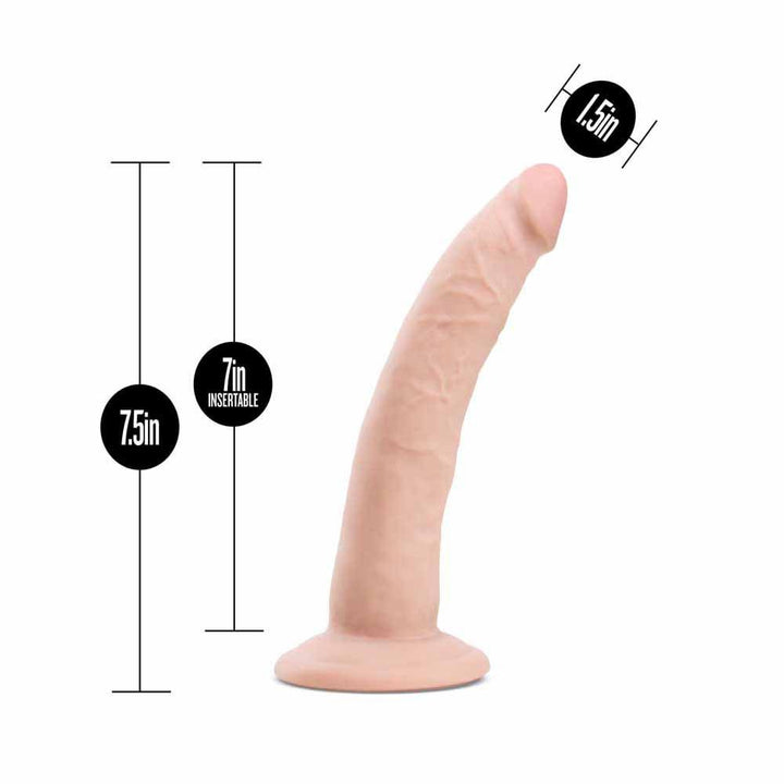 Dildo Realistico Sex Toys Realizzato in Puro Silicone Medicale per Lei Compatibile con Imbracatura -Aunaturelt