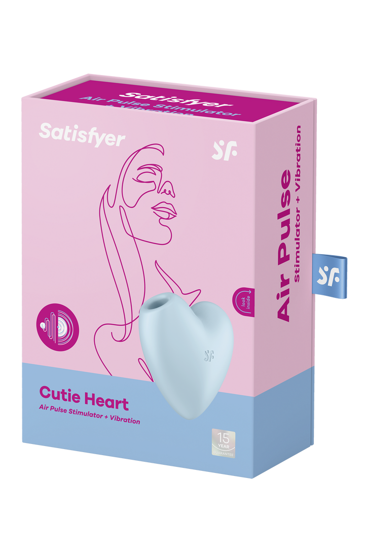 Satisfyer Succhia Clitoride Realizzato in Silicone Medicale Ideato per la Stimolazione Clitoridea con le sue 11 Vibrazioni e la Tecnologia Air Pulse